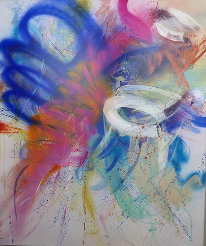 New beginnings by Carine Van Hee, Painting for Sale on Select