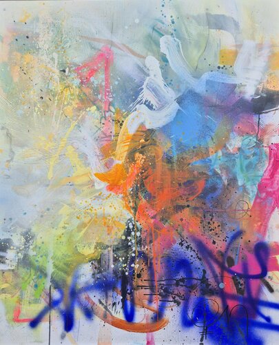 No as a favor by Carine Van Hee, Painting for Sale on Select