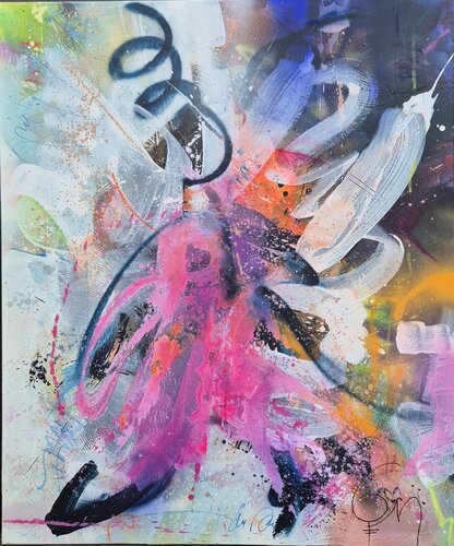 Shake it off by Carine Van Hee, Painting for Sale on Select