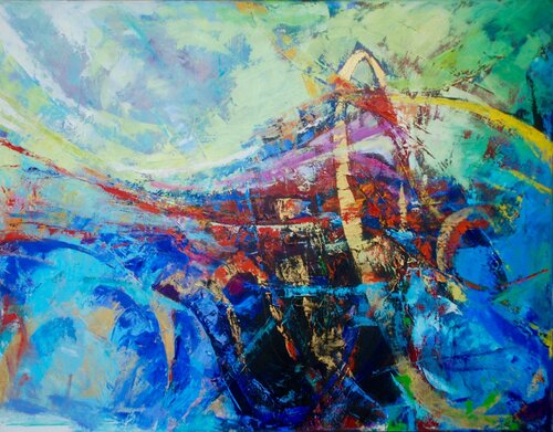 SMILE by Carine Van Hee, Painting for Sale on Select
