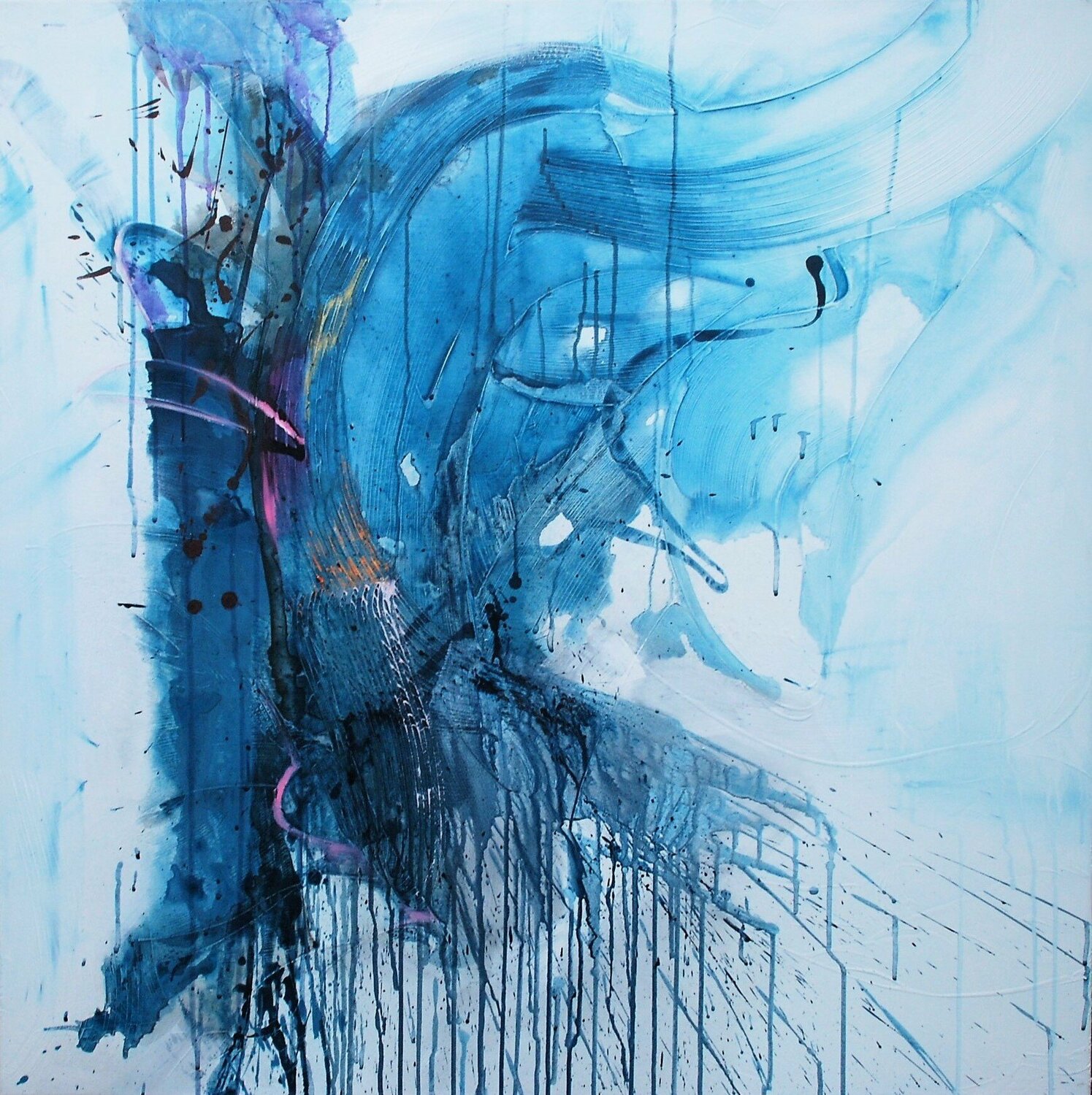 Woman with Wings #135 Carine Van Hee Original painting for sale