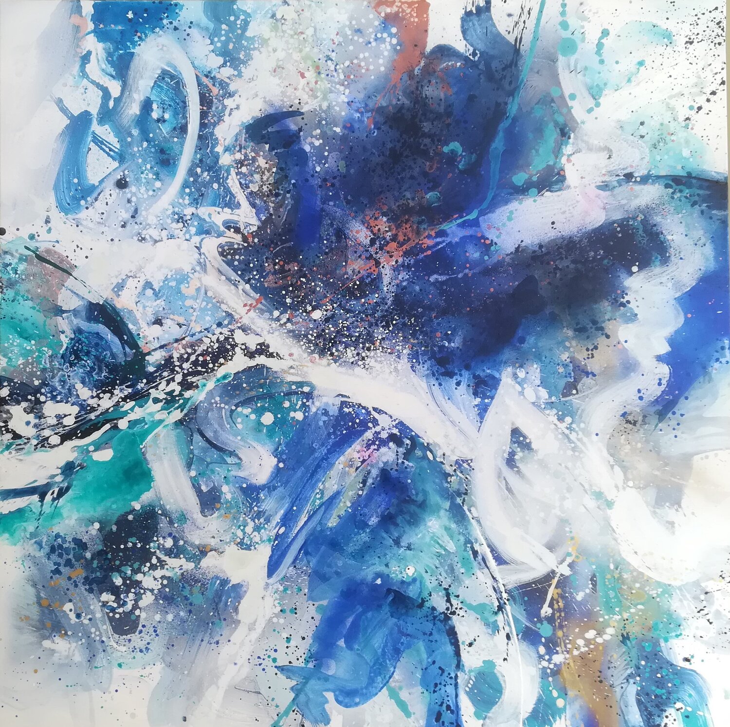 The Eye of the Storm Carine Van Hee Original painting for sale