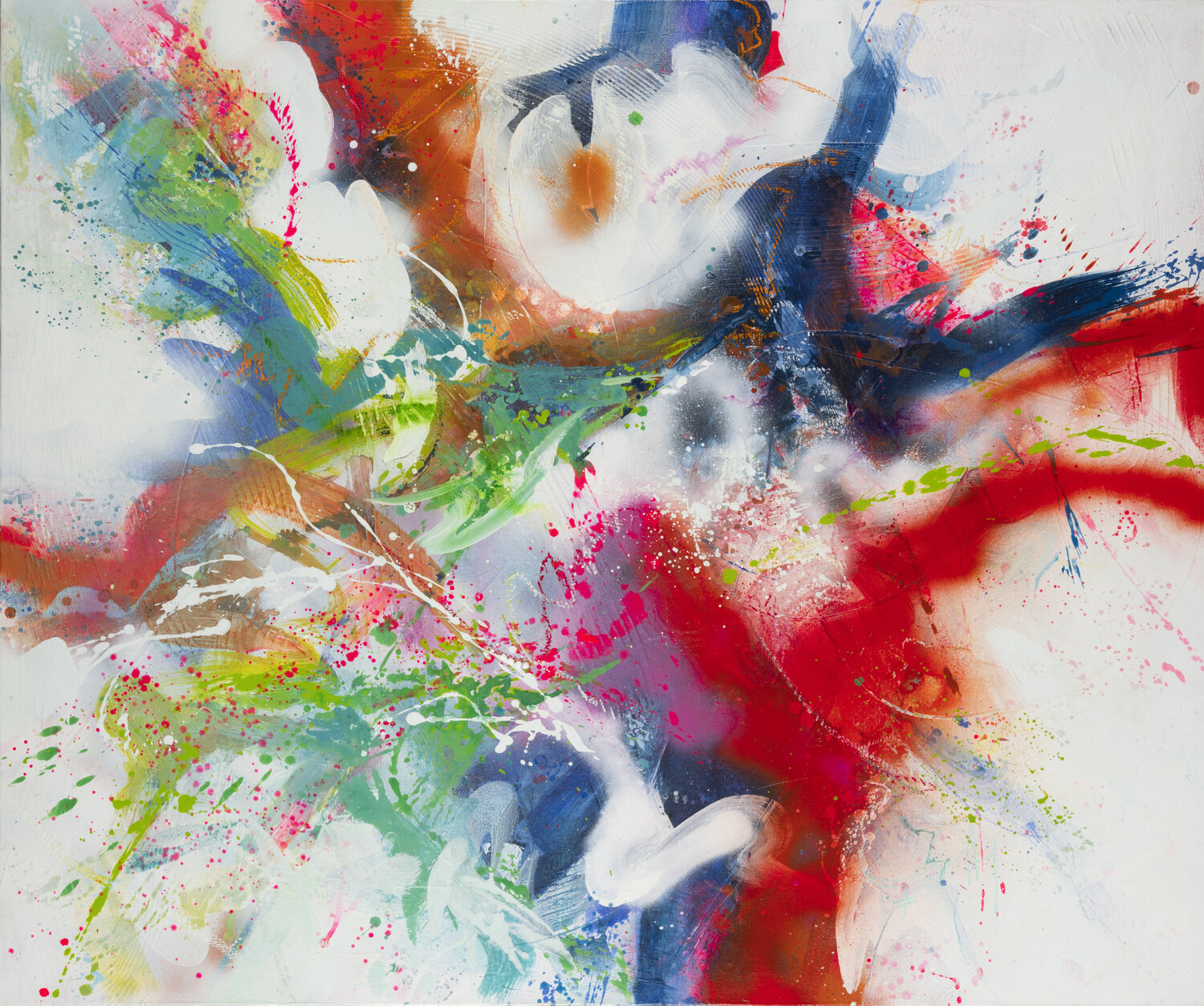 Feel the lifeforce Carine Van Hee Original painting for sale