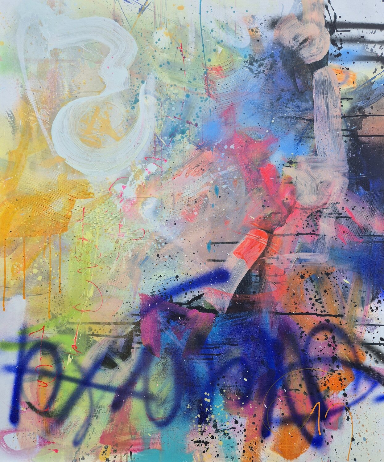 Leaving Clues Carine Van Hee Original painting for sale