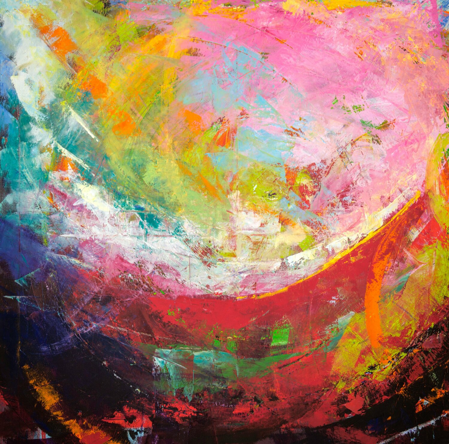 May I find you smiling Carine Van Hee Original painting for sale