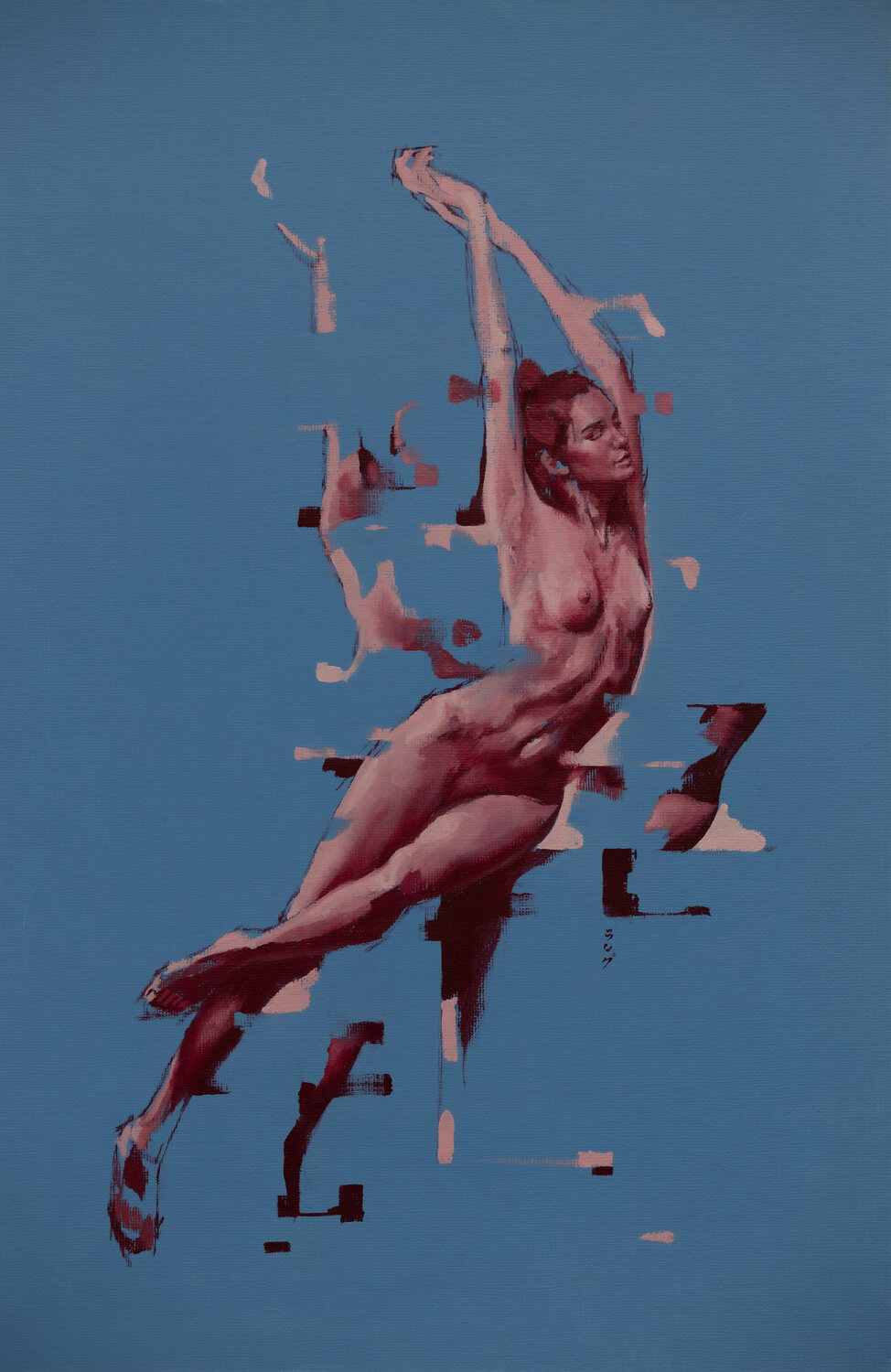 D4V301 Eduardo Landa Original painting for sale