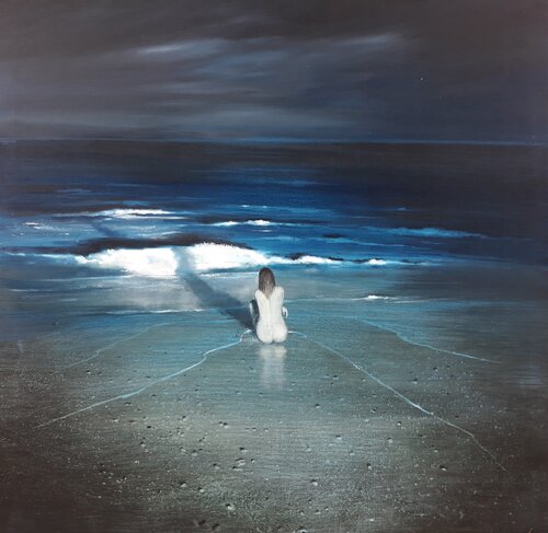 WOMAN by Rafael Carrascal García, Painting for Sale on Select