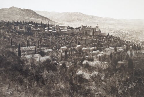 ALHAMBRA by Rafael Carrascal García, Painting for Sale on Select