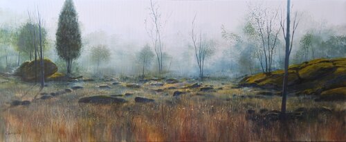 NIEBLA VERA by Rafael Carrascal García, Painting for Sale on Select
