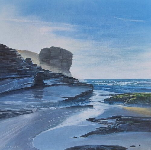 CATEDRALES by Rafael Carrascal García, Painting for Sale on Select