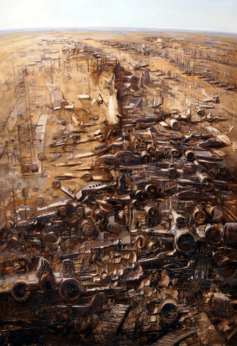 ELEVANTES. by Rafael Carrascal García, Painting for Sale on Select