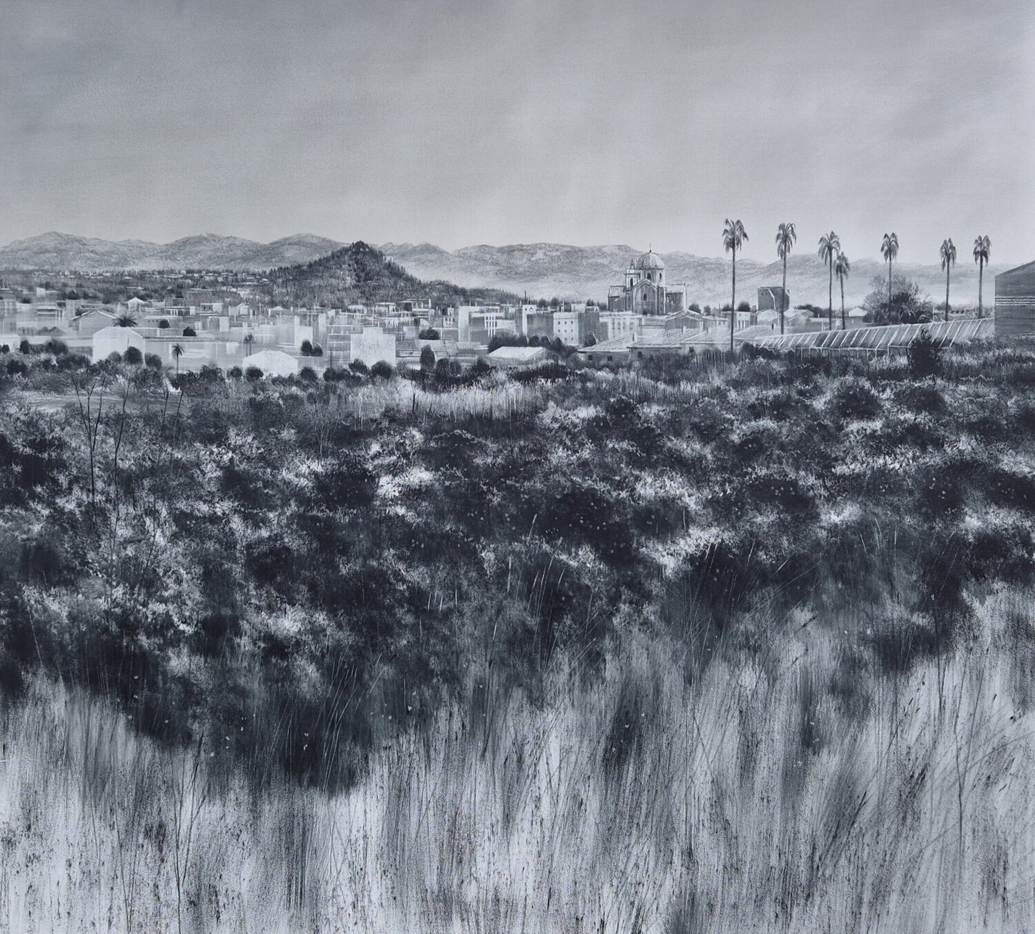 PAISAJE LEVANTINO Rafael Carrascal García Original painting for sale