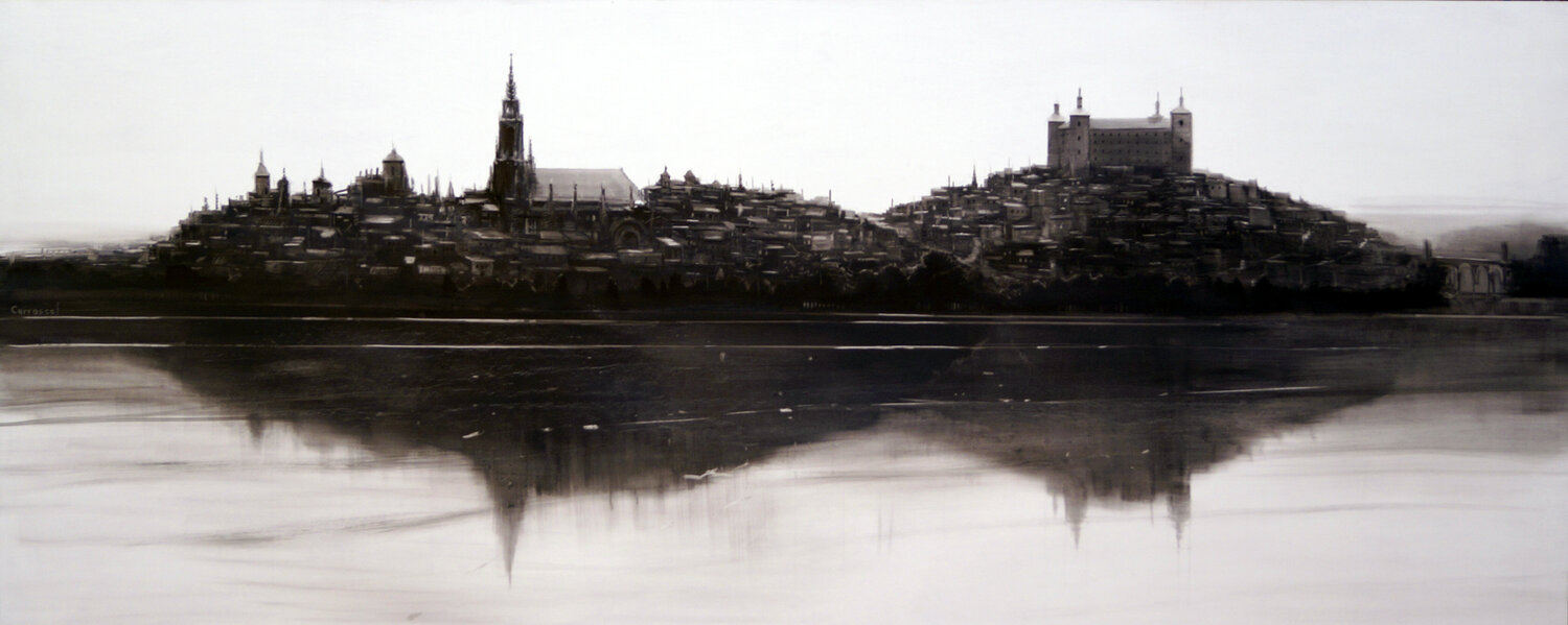 MY TOLEDO Rafael Carrascal García Original painting for sale