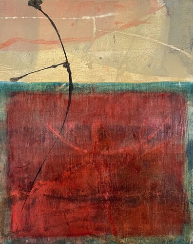 Slowing Fields XXV by David Drain, Painting for Sale on Select