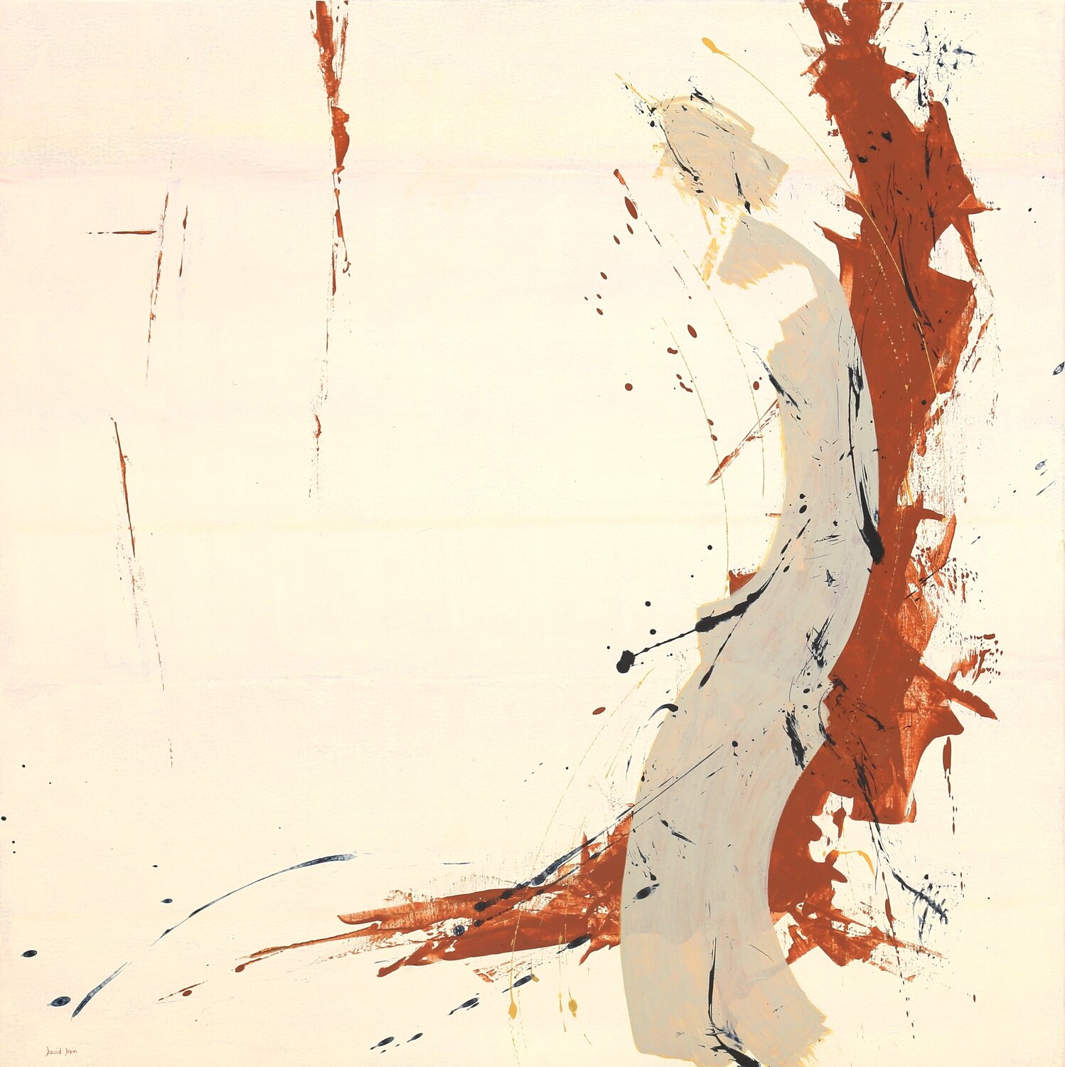 Presences III David Drain Original painting for sale