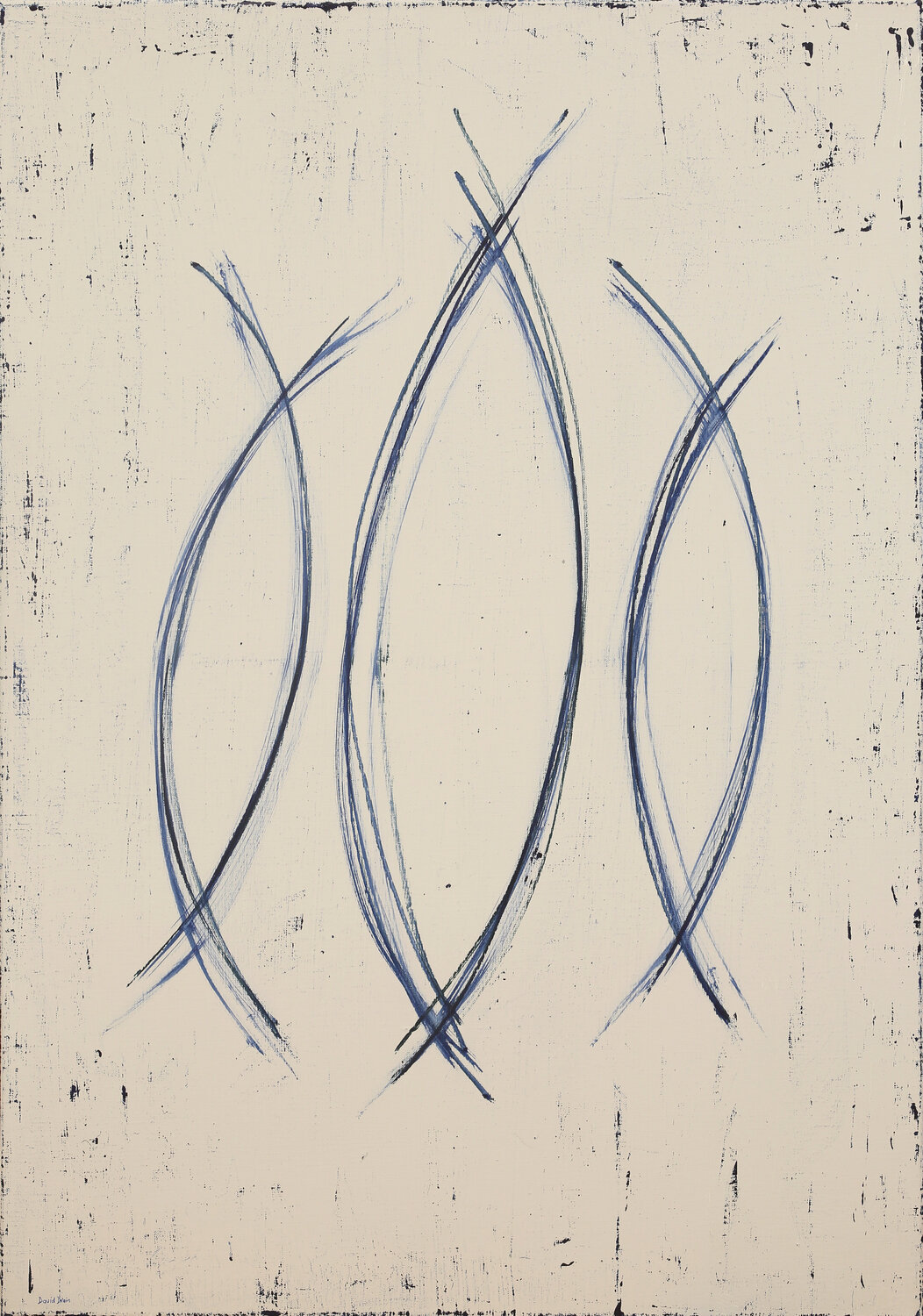 Shapes of Presence III David Drain Original painting for sale
