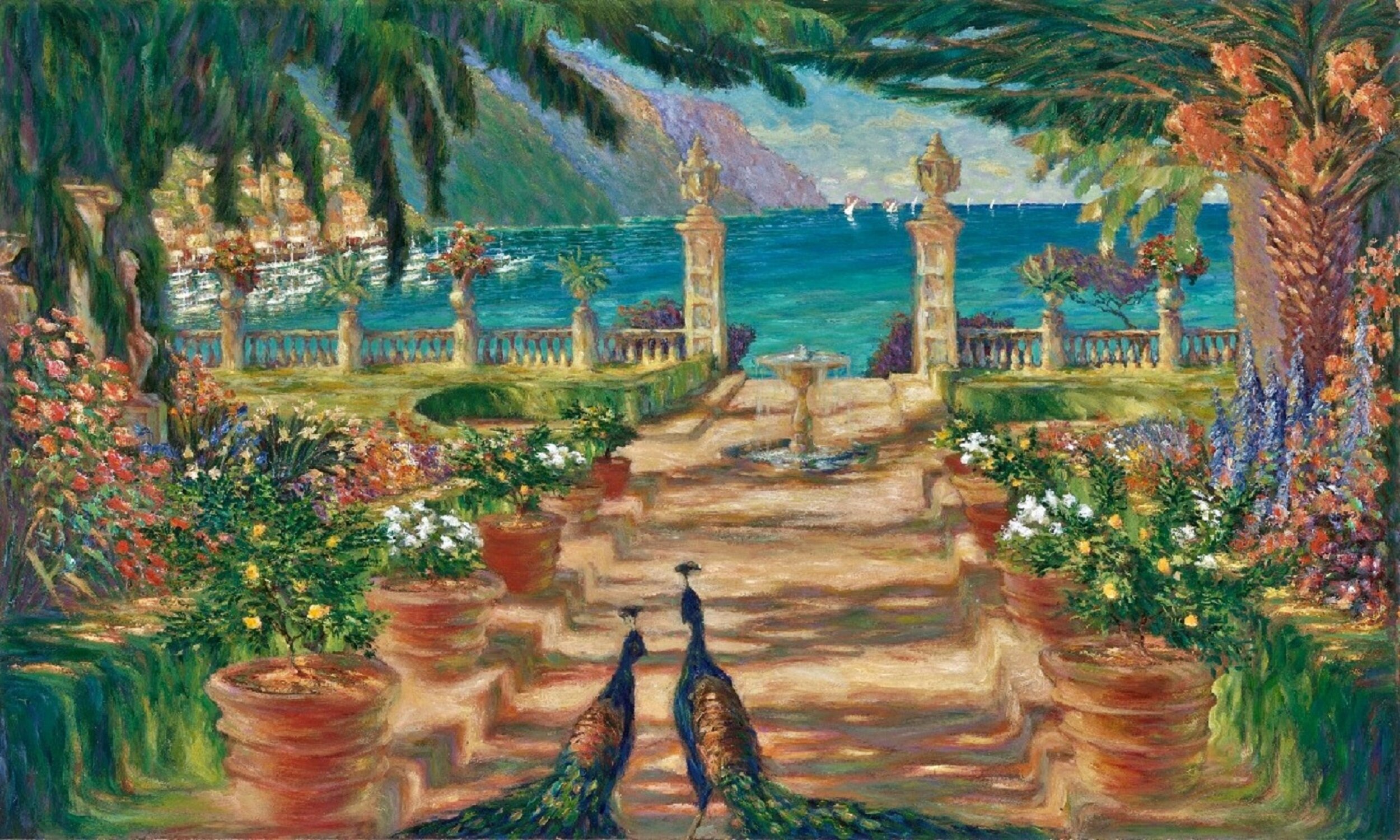 Topic Peacocks paintings