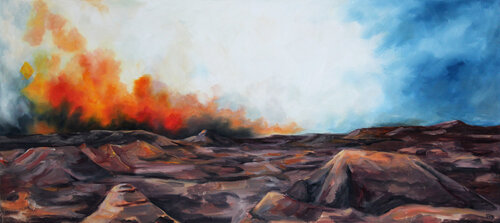 Embers of Creation by Katrina Case, Painting for Sale on Select