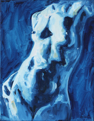 Blue by Katrina Case, Painting for Sale on Select