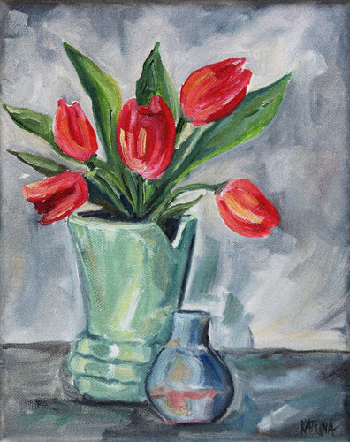 Beauty in the Broken by Katrina Case, Painting for Sale on Select