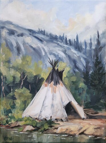 Remnants of Change by Katrina Case, Painting for Sale on Select