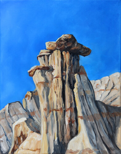 Sculpted by Wind and Water by Katrina Case, Painting for Sale on Select