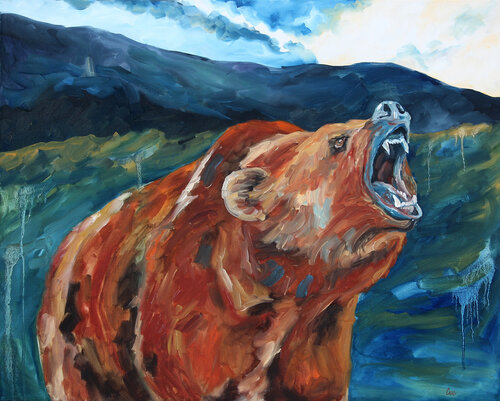 Intimidation by Katrina Case, Painting for Sale on Select