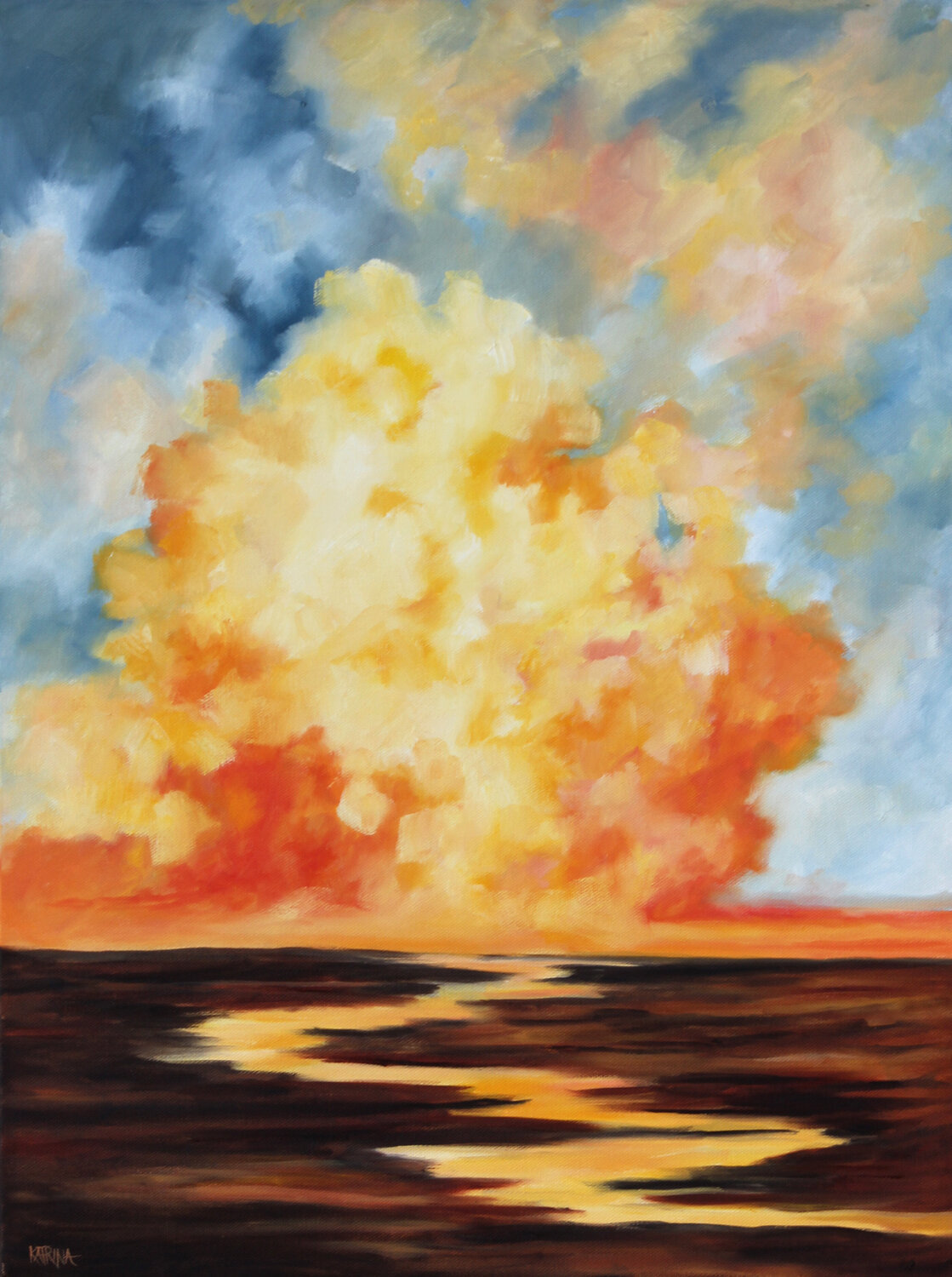 Brighter Days Ahead Katrina Case Original painting for sale