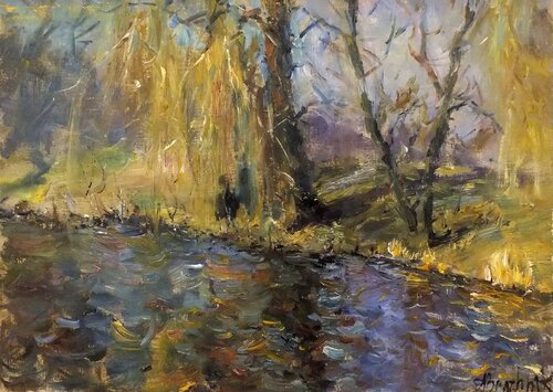 Sunny day by Artem Brazhnik, Painting for Sale on Select