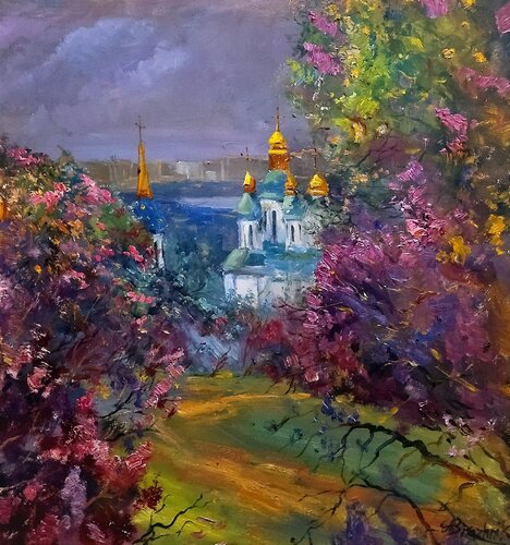Spring by Artem Brazhnik, Painting for Sale on Select