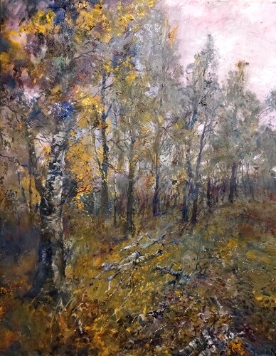 Autumn by Artem Brazhnik, Painting for Sale on Select