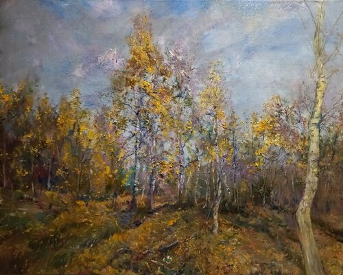 Autumn by Artem Brazhnik, Painting for Sale on Select
