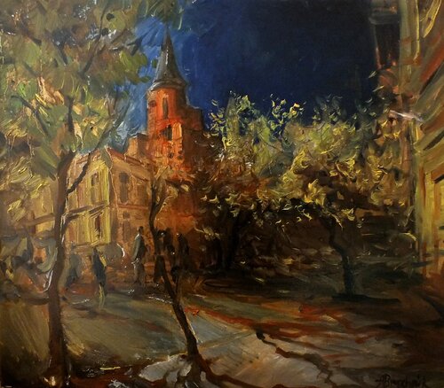 Kiev by Artem Brazhnik, Painting for Sale on Select