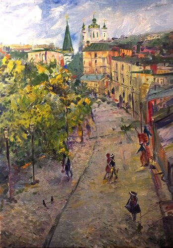Kiev by Artem Brazhnik, Painting for Sale on Select