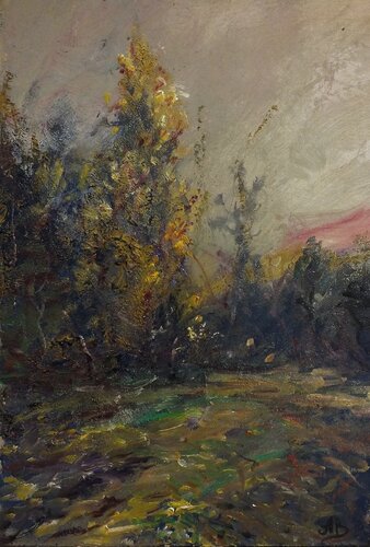 Autumn by Artem Brazhnik, Painting for Sale on Select