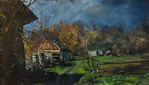 Sunny day by Artem Brazhnik, Painting for Sale on Select