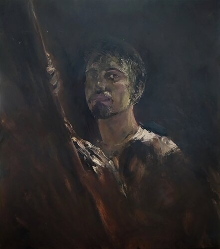 Selfportrait by Artem Brazhnik, Painting for Sale on Select