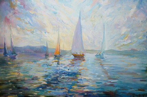 Summertime by Artem Brazhnik, Painting for Sale on Select