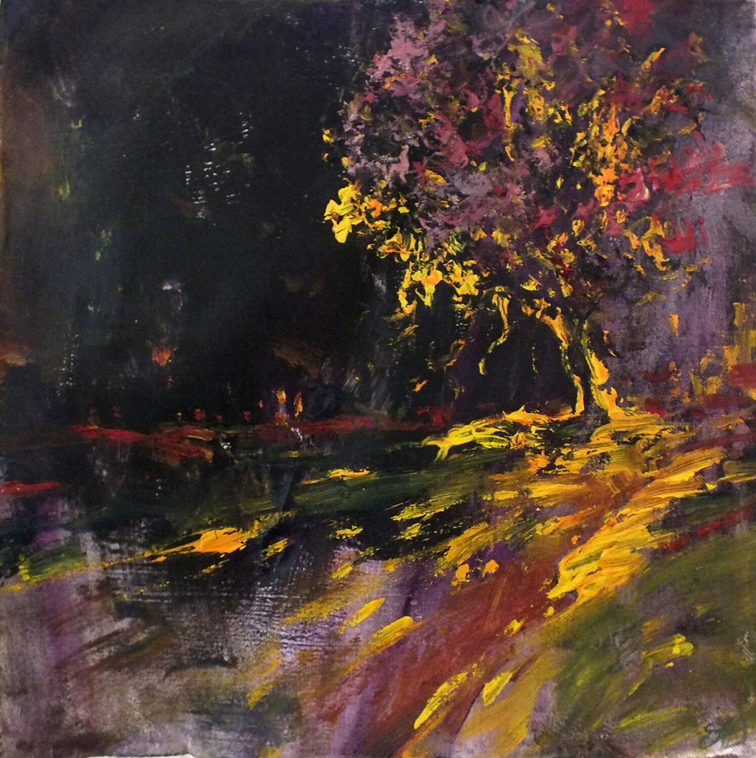 Autumn Artem Brazhnik Original painting for sale