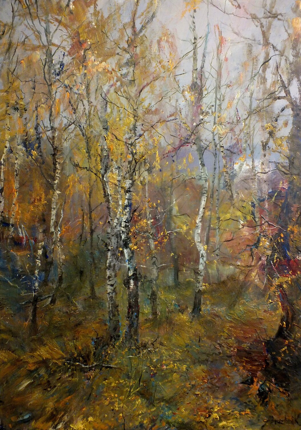 Autumn Artem Brazhnik Original painting for sale