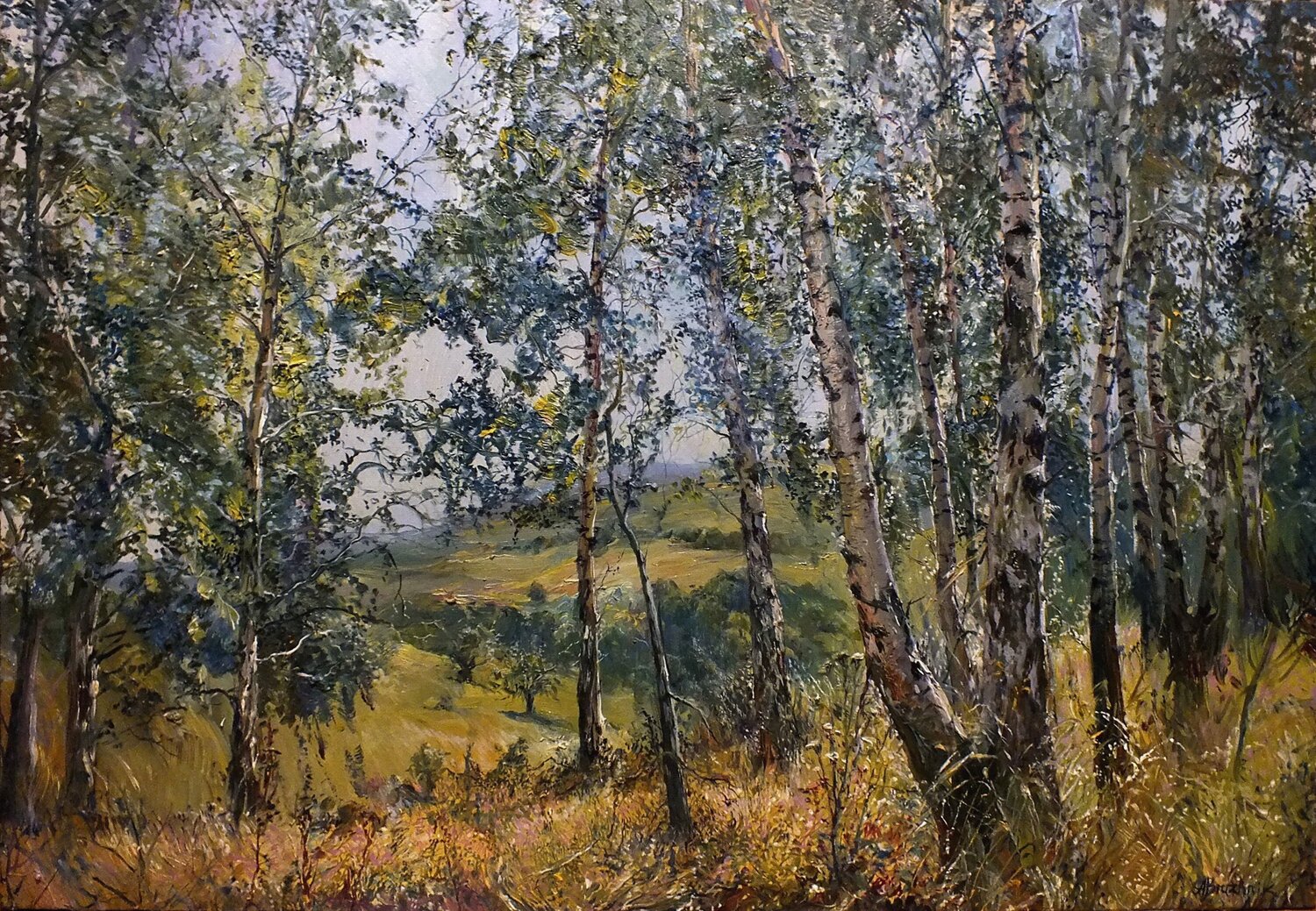Summertime Artem Brazhnik Original painting for sale