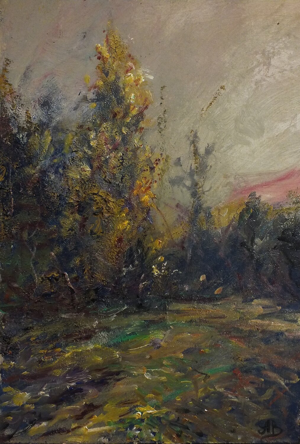Autumn Artem Brazhnik Original painting for sale