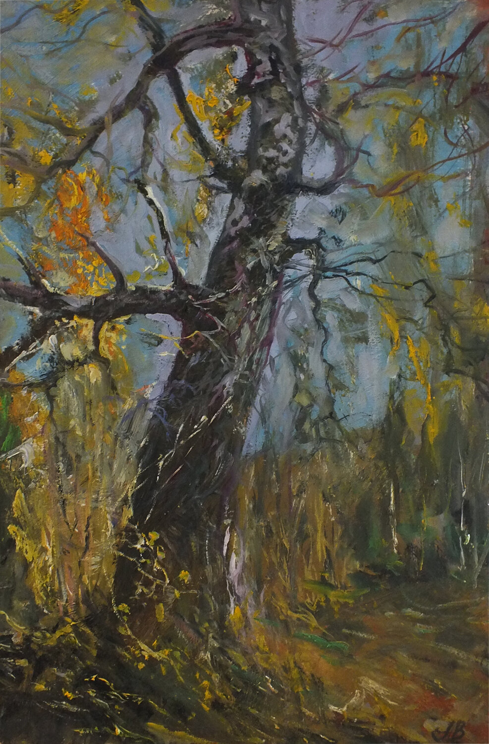 Autumn Artem Brazhnik Original painting for sale