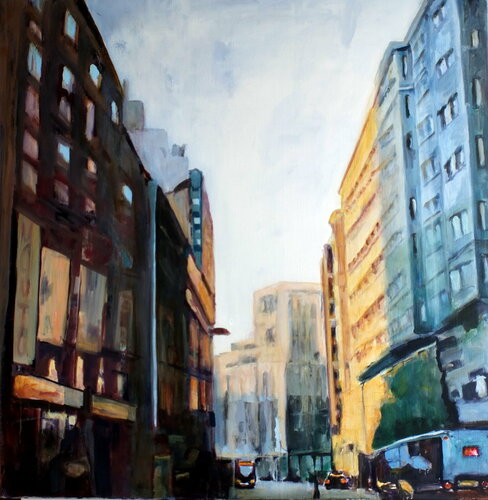 About a road VII by Jonker Mieke, Painting for Sale on Select