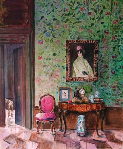 The absent presence I by Jonker Mieke, Painting for Sale on Select