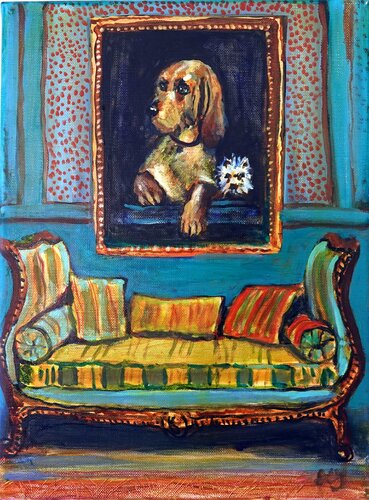 The absent presence X by Jonker Mieke, Painting for Sale on Select