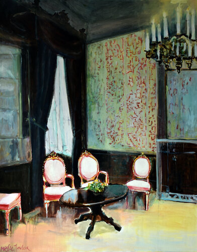 Soestdijk I, Wilhelmina's room by Jonker Mieke, Painting for Sale on Select