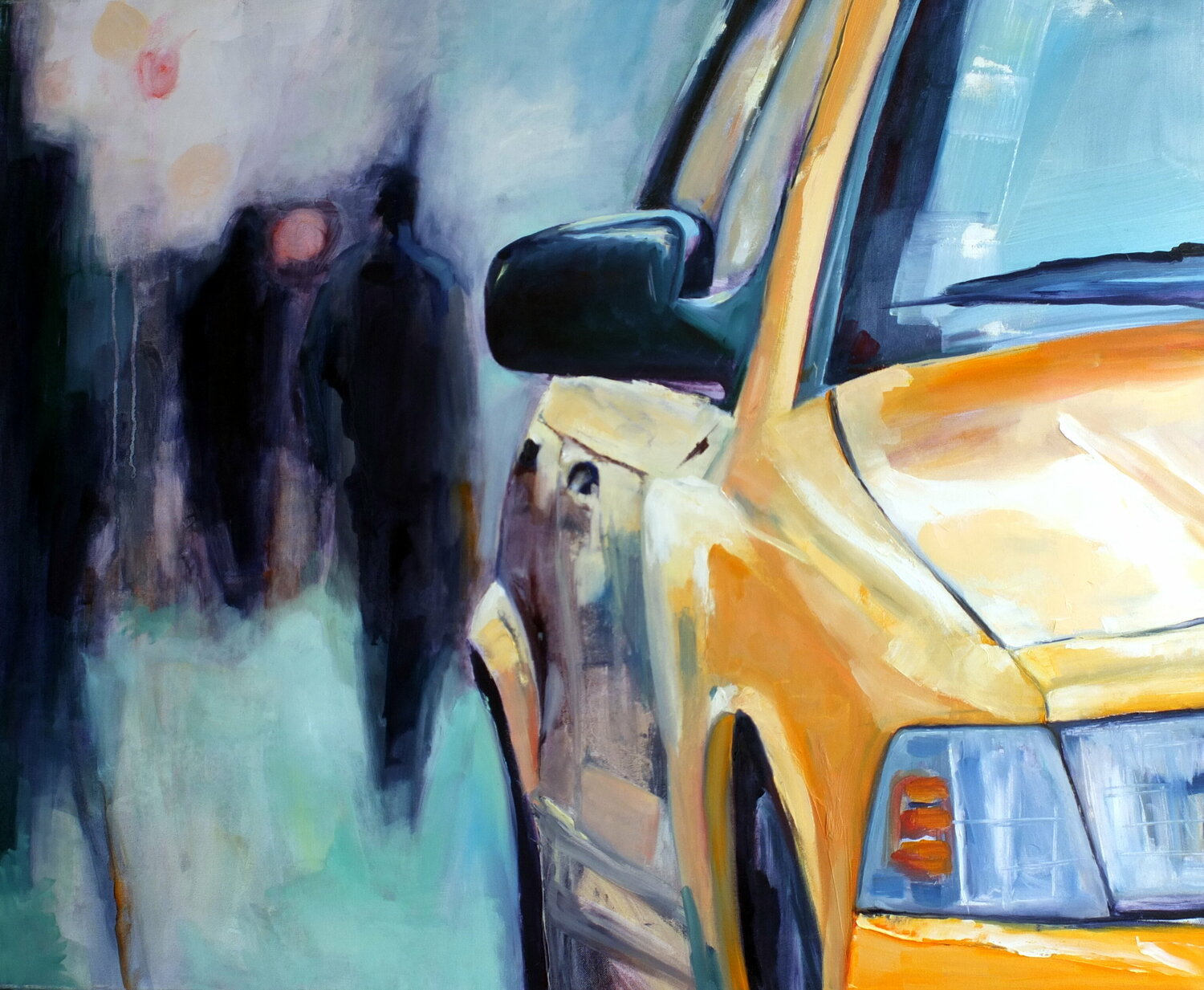 Over een weg V Jonker Mieke Original painting for sale