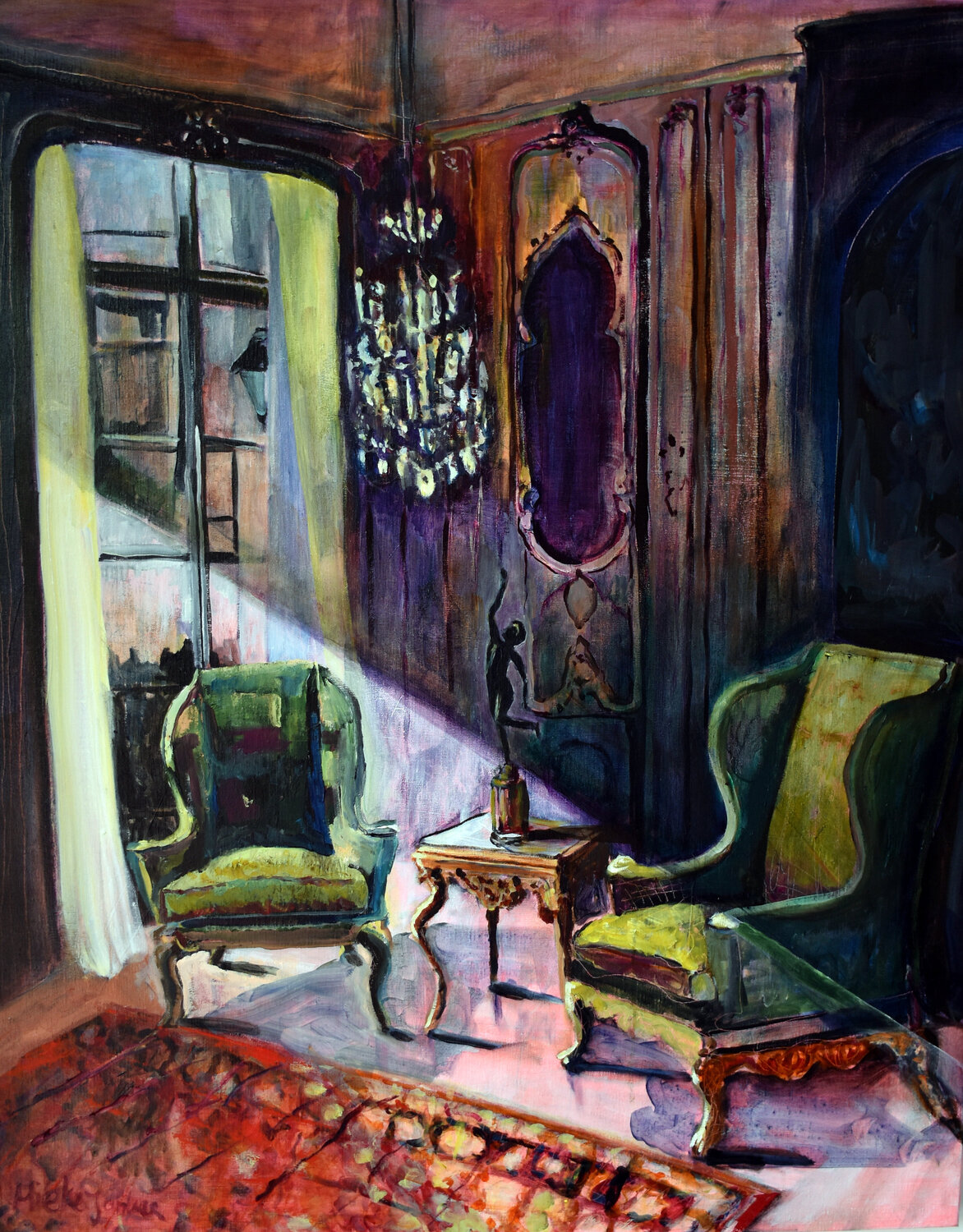 The other room V Jonker Mieke Original painting for sale