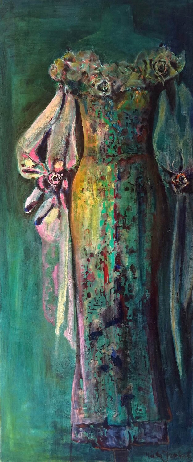 Captivated by beauty IV Jonker Mieke Original painting for sale